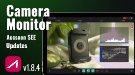 Camera Monitor Function Accsoon SEE 1 8 4 Update