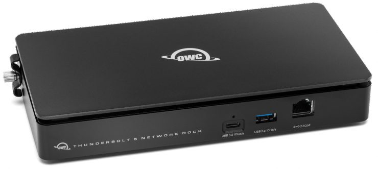 Thunderbolt 5 Dual 10GbE Network Dock hero right